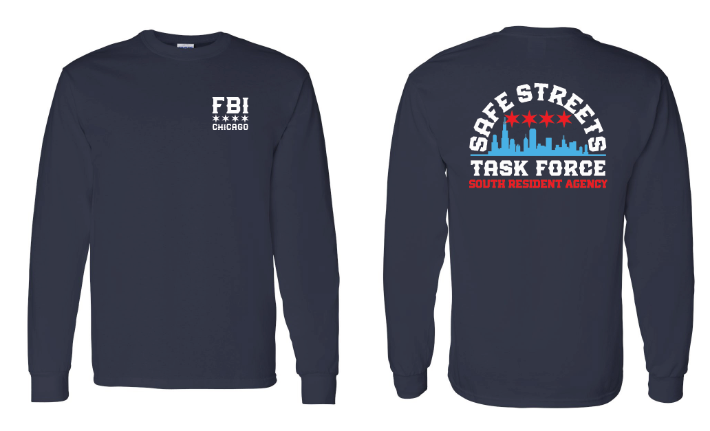 FBI Long Sleeve Basic Tee